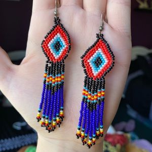 Amazing beaded earrings